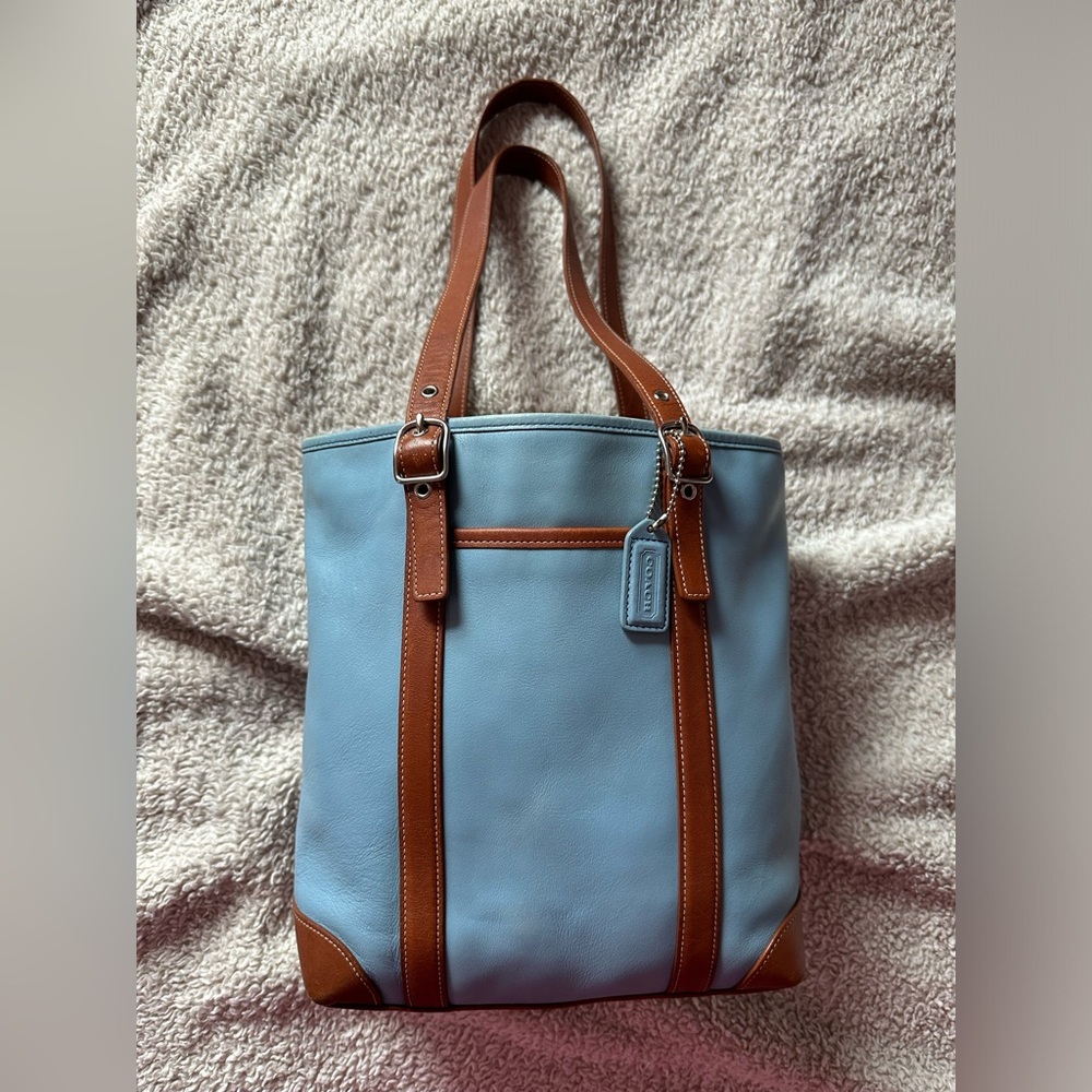 Vintage Leather Coach Bag